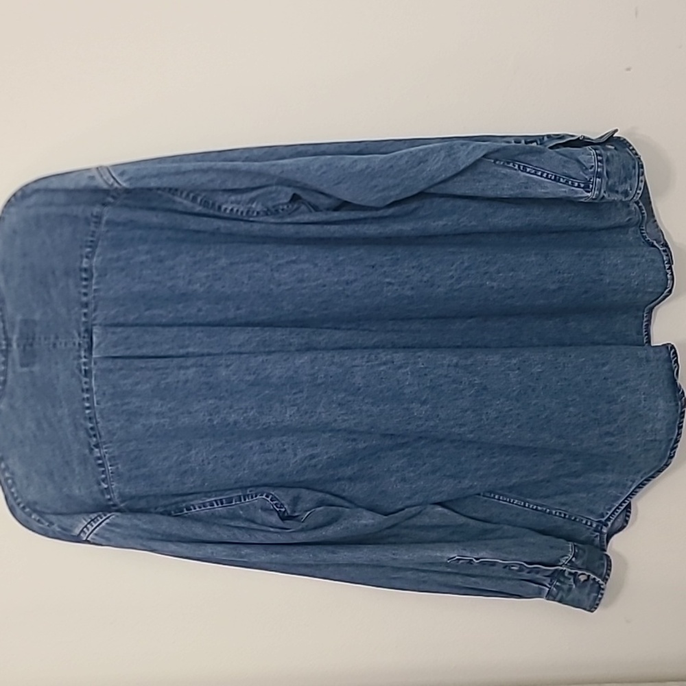 Vintage Denim Button Down By Fieldmaster Xlt - image 4